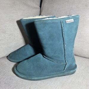 Bearpaw Teal Suede Boots